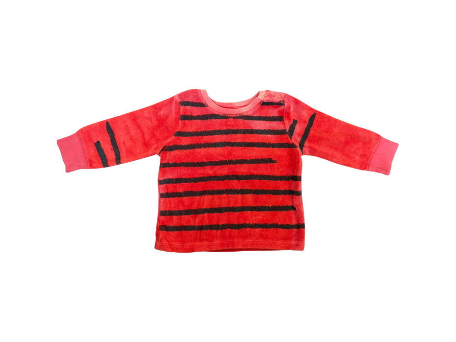 A Red Crewneck Sweatshirts from Nadadelazos in size 12-18M for neutral. (Front View)