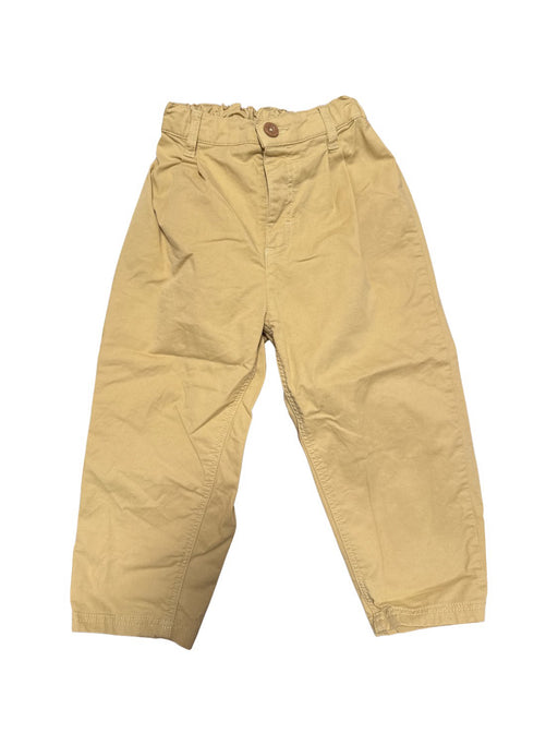 A Beige Casual Pants from Petit Bateau in size 3T for neutral. (Front View)