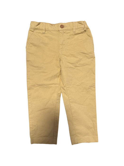 A Beige Casual Pants from Petit Bateau in size 3T for neutral. (Front View)