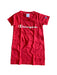 A Red Short Sleeve Dresses from Champion in size 6T for girl. (Front View)