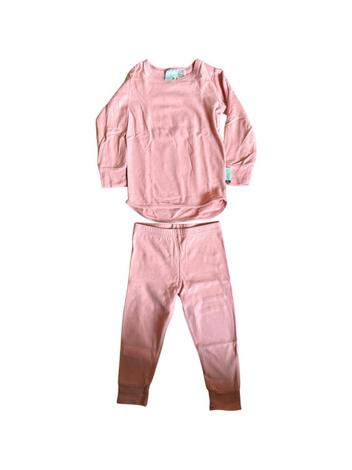 A Pink Pyjama Sets from ErgoPouch in size 2T for neutral. (Front View)