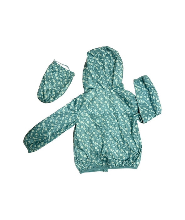 A Blue Lightweight Jackets from Cyrillus in size 6T for girl. (Back View)