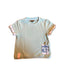 A Green Short Sleeve T Shirts from Le Petit Pois in size 18-24M for neutral. (Front View)