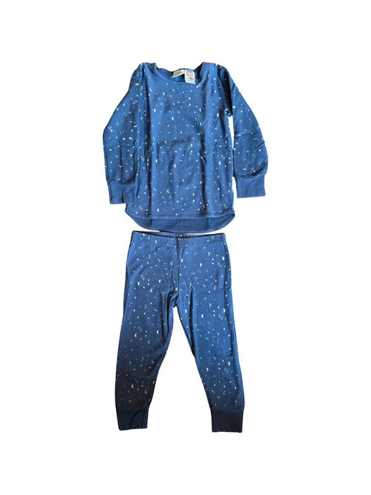 A Blue Pyjama Sets from ErgoPouch in size 2T for neutral. (Front View)