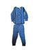 A Blue Pyjama Sets from ErgoPouch in size 2T for neutral. (Front View)