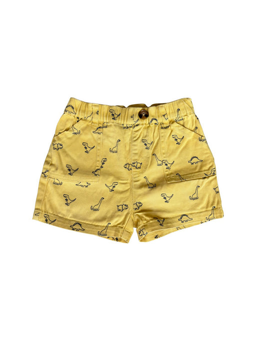 A Yellow Shorts from Seed in size 18-24M for boy. (Front View)