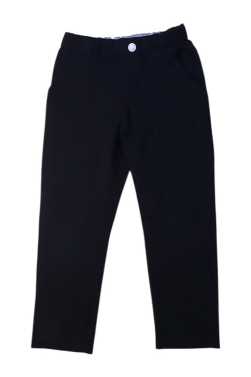 A Black Dress Pants from Momonittu in size 8Y for boy. (Front View)