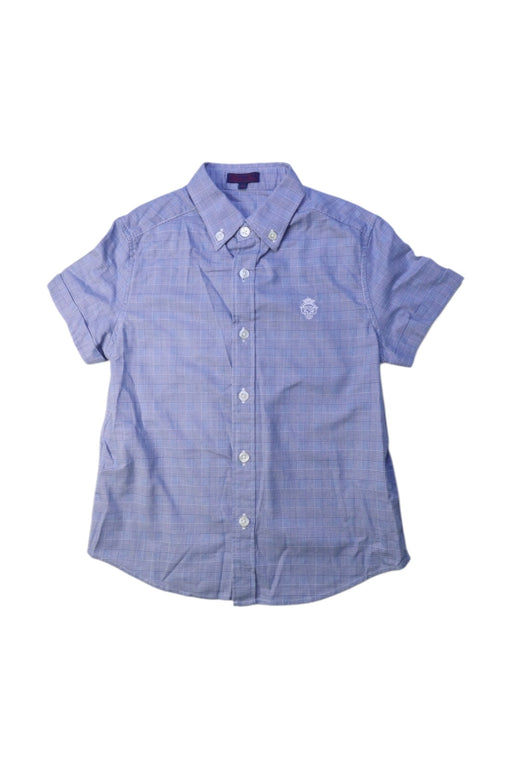 A Blue Short Sleeve Shirts from Nicholas & Bears in size 6T for boy. (Front View)