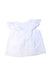A White Sleeveless Tops from Janie & Jack in size 4T for girl. (Back View)
