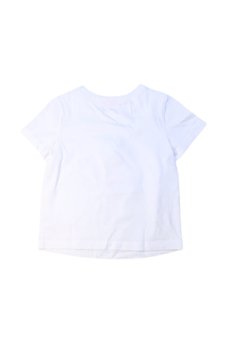 A White Short Sleeve T Shirts from Momonittu in size 4T for girl. (Back View)