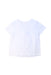 A White Short Sleeve T Shirts from Momonittu in size 4T for girl. (Back View)