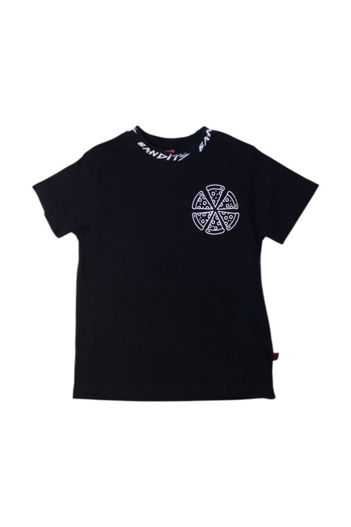 A Black Short Sleeve T Shirts from Band of Boys in size 4T for boy. (Front View)