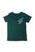 A Green Short Sleeve T Shirts from Band of Boys in size 4T for boy. (Front View)