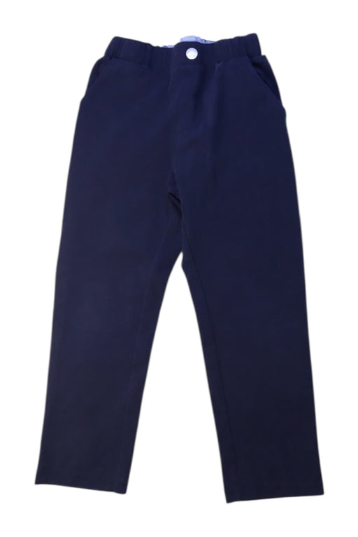 A Navy Casual Pants from Momonittu in size 8Y for boy. (Front View)