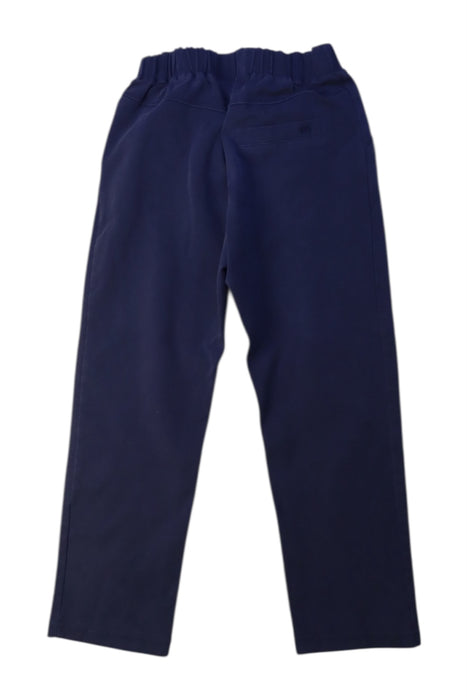 A Navy Casual Pants from Momonittu in size 8Y for boy. (Back View)