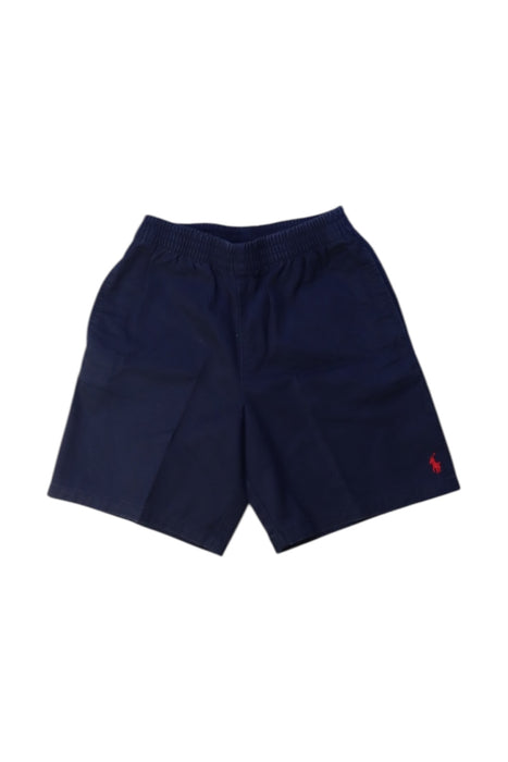 A Navy Shorts from Polo Ralph Lauren in size 6T for boy. (Front View)