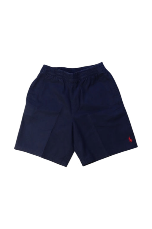 A Navy Shorts from Polo Ralph Lauren in size 6T for boy. (Front View)