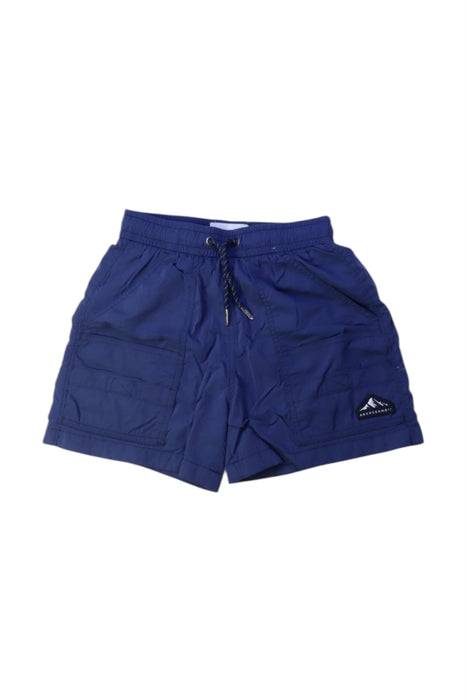 A Navy Shorts from Abercrombie & Fitch in size 7Y for boy. (Front View)