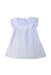 A Grey Sleeveless Dresses from Chloe in size 12-18M for girl. (Front View)