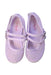 A Purple Flats from Seed in size 4T for girl. (Back View)
