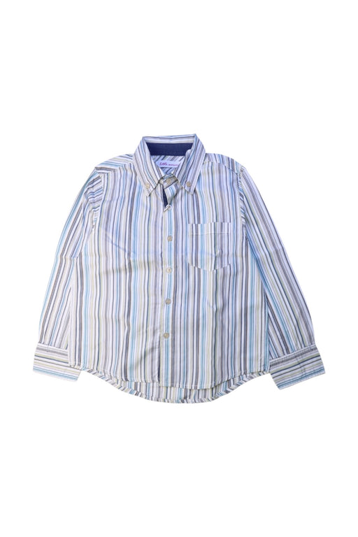 A Multicolour Long Sleeve Shirts from Little Mercerie in size 4T for boy. (Front View)