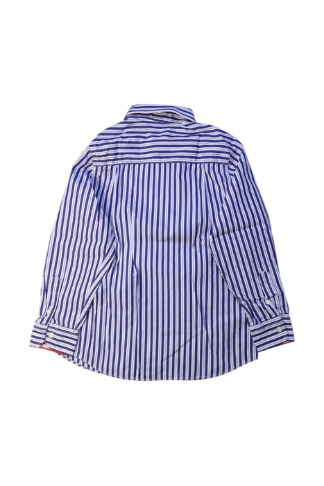 A Blue Long Sleeve Shirts from Paul & Shark in size 6T for boy. (Back View)