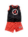 A Black Shorts Sets from Air Jordan in size 3T for boy. (Front View)