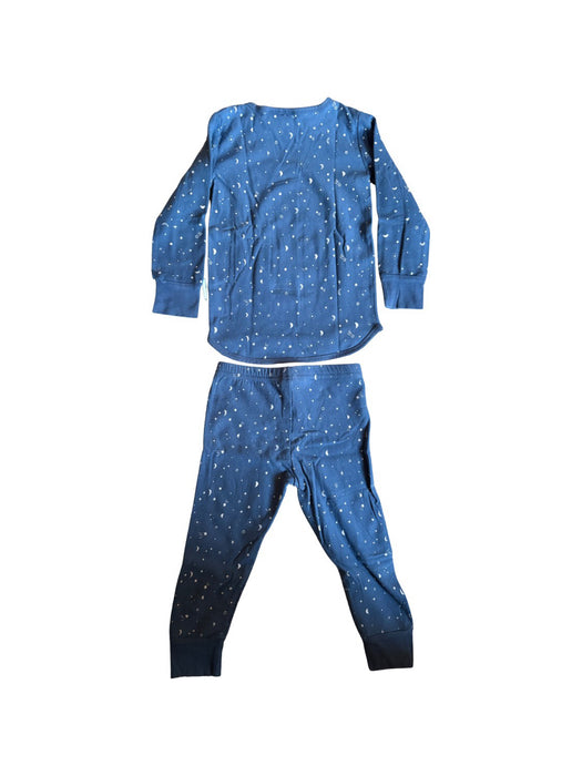 A Blue Pyjama Sets from ErgoPouch in size 2T for neutral. (Back View)
