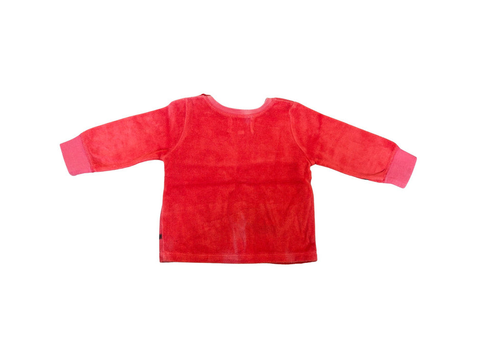 A Red Crewneck Sweatshirts from Nadadelazos in size 12-18M for neutral. (Back View)