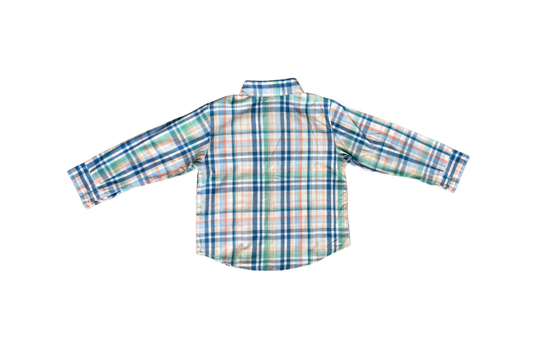 A Blue Long Sleeve Shirts from Nautica in size 18-24M for boy. (Back View)