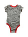 A Grey Short Sleeve Bodysuits from Nike in size 3-6M for boy. (Back View)