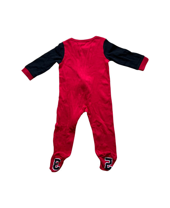 A Red Long Sleeve Jumpsuits from Air Jordan in size 6-12M for boy. (Back View)