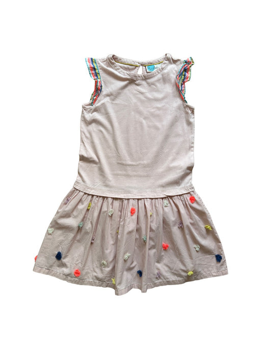 A Pink Sleeveless Dresses from Boden in size 9Y for girl. (Front View)