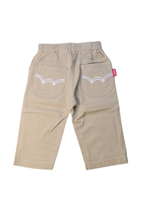 A Beige Casual Pants from EDWIN in size 2T for boy. (Back View)