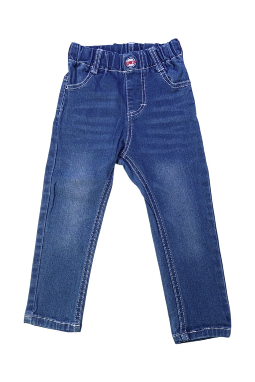 A Blue Jeans from EDWIN in size 2T for boy. (Front View)