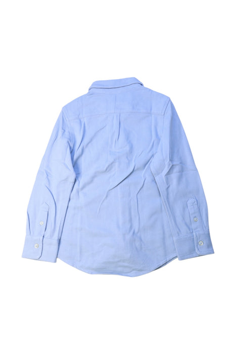 A Blue Long Sleeve Shirts from Polo Ralph Lauren in size 3T for boy. (Back View)