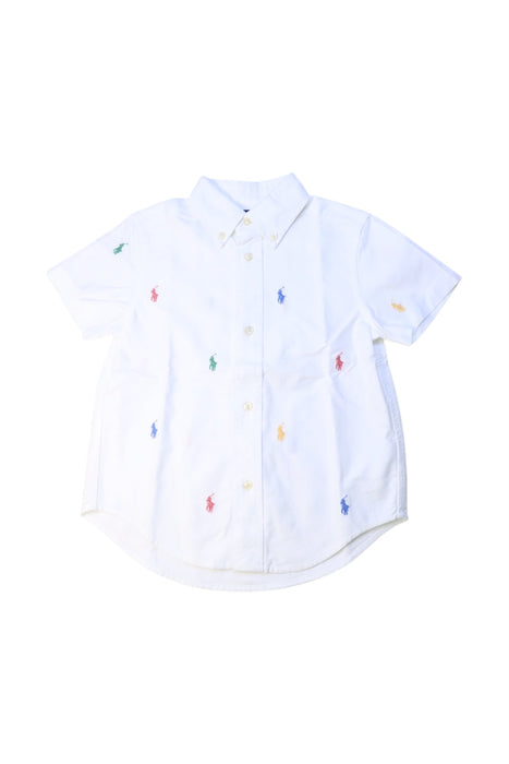 A Multicolour Short Sleeve Shirts from Polo Ralph Lauren in size 3T for boy. (Front View)
