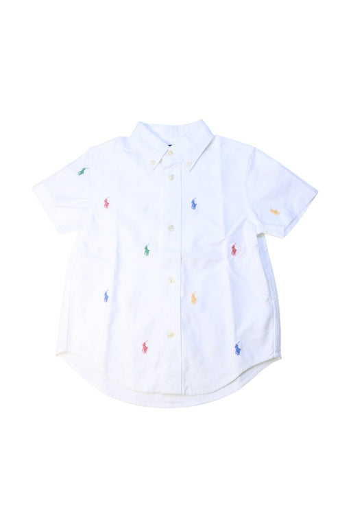 A Multicolour Short Sleeve Shirts from Polo Ralph Lauren in size 3T for boy. (Front View)
