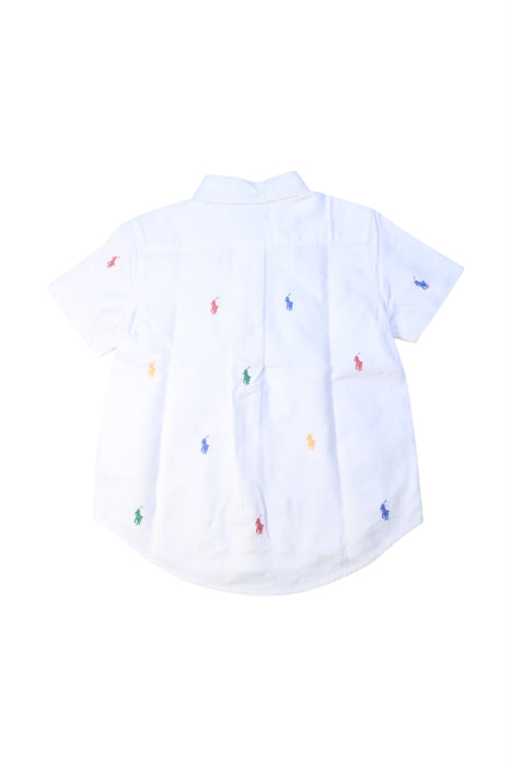 A Multicolour Short Sleeve Shirts from Polo Ralph Lauren in size 3T for boy. (Back View)