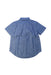 A Blue Short Sleeve Shirts from Polo Ralph Lauren in size 3T for boy. (Back View)