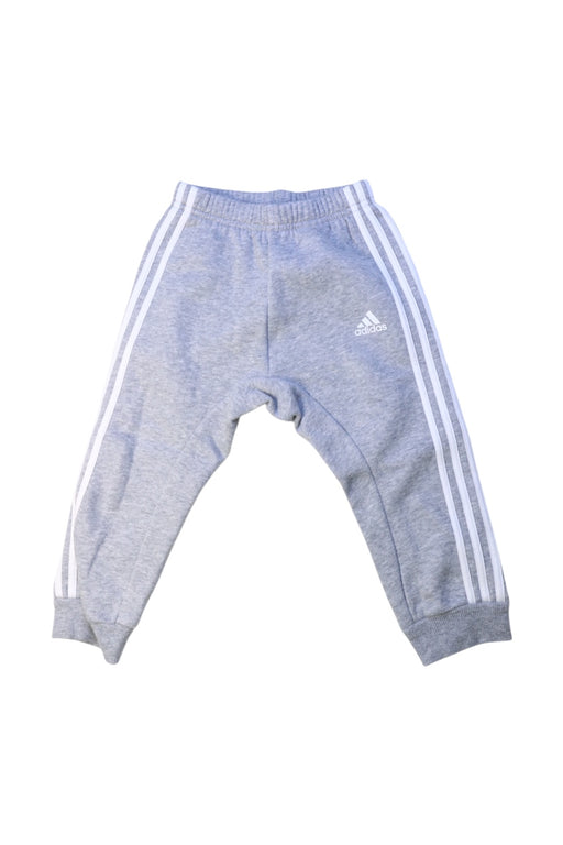 A Grey Sweatpants from Adidas in size 18-24M for girl. (Front View)