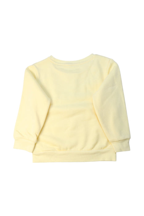 A Yellow Crewneck Sweatshirts from Adidas in size 18-24M for girl. (Back View)
