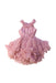 A Pink Sleeveless Dresses from Dolly by Le Petit Tom in size 12-18M for girl. (Front View)