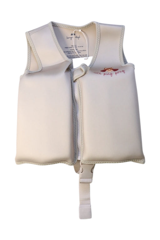 A Ivory Floatsuits from Konges Sløjd in size 2T for neutral. (Front View)
