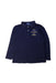 A Navy Long Sleeve Polos from Polo Ralph Lauren in size 4T for boy. (Front View)