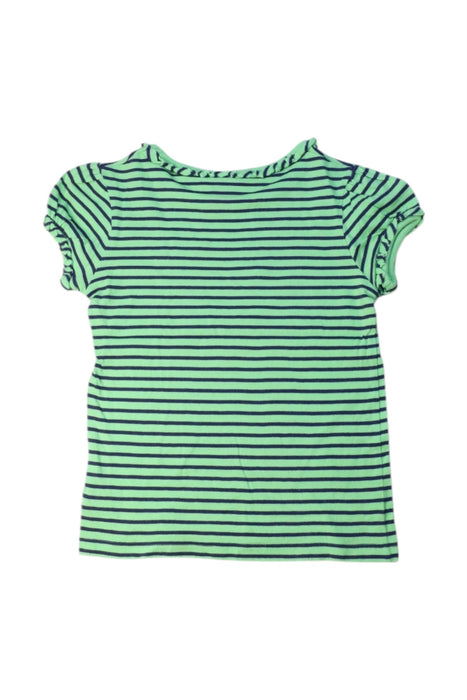 A Green Short Sleeve Tops from Ralph Lauren in size 4T for girl. (Back View)