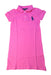 A Pink Short Sleeve Dresses from Ralph Lauren in size 6T for girl. (Front View)
