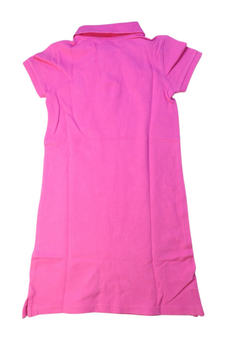 A Pink Short Sleeve Dresses from Ralph Lauren in size 6T for girl. (Back View)
