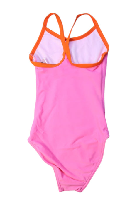 A Pink Swimsuits from Arena in size 6T for girl. (Back View)