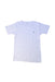 A Grey Short Sleeve T Shirts from Petit Bateau in size 6T for boy. (Front View)